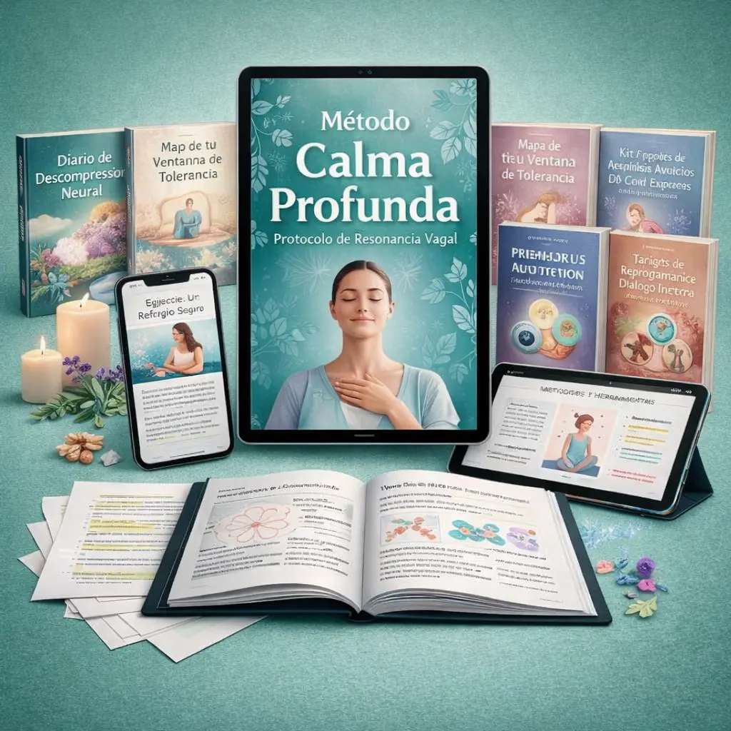 Mockup principal de Metodo Calma Profunda